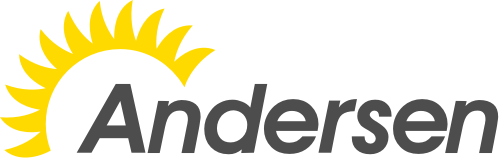 Логотип компанії Andersen